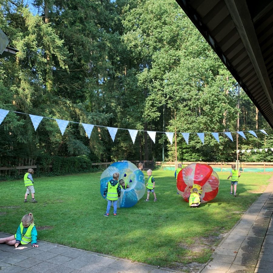 Bubble voetbal - de Scouting